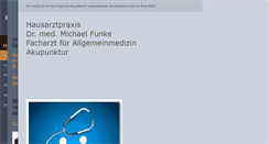 Desktop Screenshot of funke-dr.de